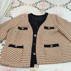Lane Bryant tweed jacket